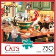 thumbnail image 1 of Buffalo Games Cats Kitten Kitchen Capers 750 Piece Jigsaw Puzzle, 1 of 3