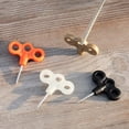 thumbnail image 3 of Ensemble de Piquets de Sol pour l'Extérieur pour le Camping et la Randonnée avec Finition Phosphorescente, Clous Filetés en Acier Inoxydable, Cordes à Boucle à Trois Trous et Fixation Coupe-Vent 5 Pcs, 3 of 3