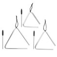 thumbnail image 1 of SHISUYAN 3 Ensembles Triangles Musicaux Instrument de Percussion à Main Instruments Triangulaires pour Enfants Instrument Triangulaire, 1 of 9