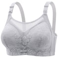 thumbnail image 1 of AherBiu Womens Bras Wireless Full Coverage Lace Bralettes Comfort Push up Support Lightly Everyday Bras, 1 of 2