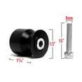 thumbnail image 4 of Krator Black Swingarm Spools Sliders Motorcycle Bobbins Compatible with Ducati 749 Dark 2005-2006, 4 of 4