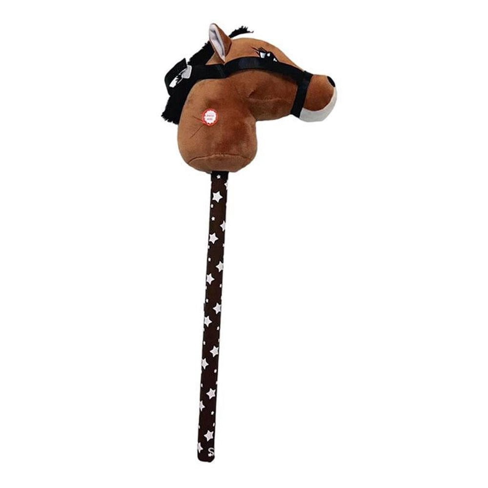 LOVEVER Jouet d'Équitation Robuste pour Enfants Garçons Filles Marron Clair C