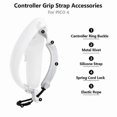 thumbnail image 4 of Silicone Handle Strap For Picos 4 VR Touch Controller Grip Adjustable Knuckle Wrist Sling Anti-Loss Anti-Stripping Accessories, 4 of 5