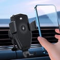 thumbnail image 1 of LSLJS Smart Mobile Phone Vehicle Wireless Charger 15W Car Fast Charging Type-C Interface 360 Degrees Rotatable Phone Car Navigation IOS and Android Universal, Home Accessories, 1 of 9