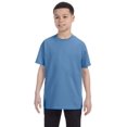 thumbnail image 1 of Hanes 54500 Youth Tagless T-Shirt - Carolina Blue - X-Large, 1 of 1