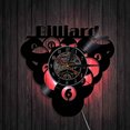 thumbnail image 2 of CEHVOM Horloge Murale en Vinyle Forme de Billard Créative Rétro Nostalgique Horloge Murale, 2 of 6