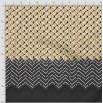 thumbnail image 2 of oneOone Cotton Cambric Fabric Chevron & Triangle Panel Decor Fabric Printed BTY 56 Inch Wide, 2 of 3