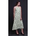thumbnail image 3 of Bimba Robe de Plage Longue Dos Nu à Col Licou Imprimée pour Femmes Rayondress-Petit, 3 of 6