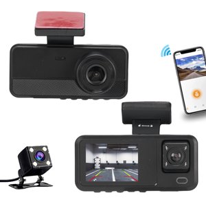 1080P Came de Dash, objectif à angle large 3 Channel Dash Cam pour l'extérieur