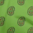 thumbnail image 1 of oneOone Georgette Viscose Tissu Vert à Blocs Matière de Robe Tissu Imprimé Tissu au Mètre 42 Pouces Wide-LQ, 1 of 5