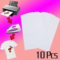 thumbnail image 2 of A4 Heat Transfer Paper for Inkjet Printer Iron On T-shirt Fabric Bag Deep 5Pcs, 2 of 9