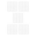 thumbnail image 1 of Transemion Portable Pet Playpen Panel Cage Fence Metal Guinea pig Wire White Dense Grid 5Set, 1 of 6