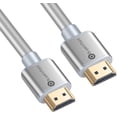 thumbnail image 2 of Buyer’s Point Ultra High Speed HDMI 2.1 Cable CL3 Rated Dynamic HDR 1.8M (6ft) 8K 120Hz, 48Gbps, Dolby Vision, eARC Compatible with Apple TV, Nintendo Switch, Roku, Xbox, PS4, Pack of 100 Gray- OEM, 2 of 7