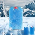 thumbnail image 1 of Blocs Réfrigérants Réutilisables Longue Durée pour Glacières et Sacs à Lunch - Blocs de Congélateur Étanches avec Stockage à Froid Élevé pour Aliments, Lait Maternel et Climatiseurs Portatifs, 1 of 5
