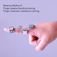 thumbnail image 4 of Attelle d'Extension pour Doigt, Dispositif d'Entraînement, Ressort Hélicoïdal Ajustable, Soulage la Pression des Doigts, Taille Universelle, Entraînement Efficace, Redressement des Articulations, Longue Durée, 4 of 7