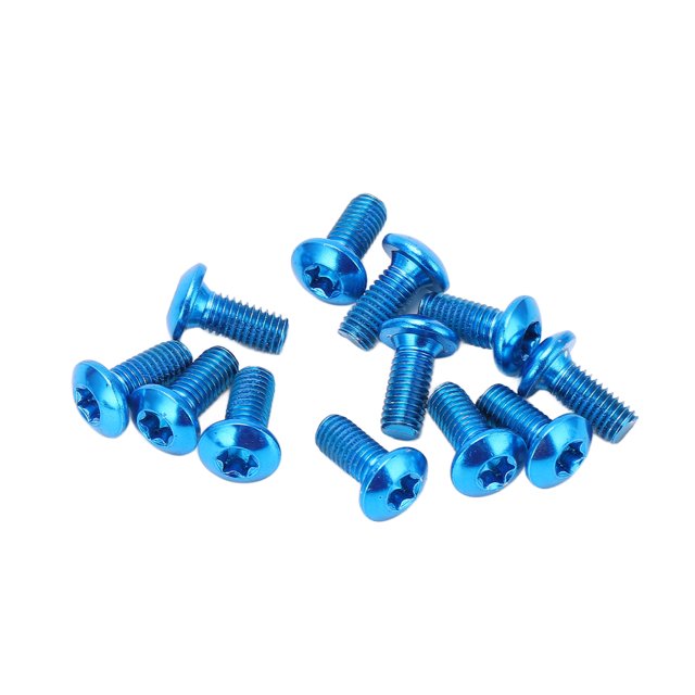 Noref Bike Disc Brake Rotor Bolts, 12pcs Disc Rotor Bolts For Mountain Bike