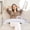 White#3, variant on 35.43in German Cats Long Hot Water Bottle Winter Warm Bed Quilt Filling Water Warm Baby Extended Hot Compress Hot Water Bag Female