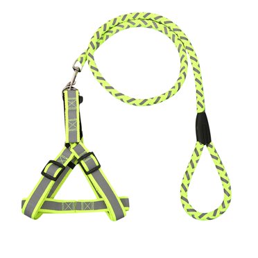 LSLJS Pet Dog Collar Traction Rope High Quality Outdoor Anti-lost Nylon Ropes Training Collar, Slip Lead Dog Strong Heavy Duty Dog Rope Leash Braided Comfortable Handle for Small Medium Large Dogs