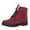Red, variant on jovati Snow Boots Flat-Heel Autumn And Winter Plus Size Cotton Short Womens Boots