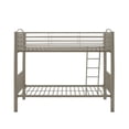 thumbnail image 2 of Conrad Twin over Twin Metal Bunkbed, Pewter, 2 of 9