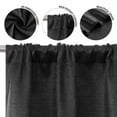 thumbnail image 3 of Mainstays 4 of a Kind Blackout Window Curtains Panels, Set of 4, White, 28" W x 84" L, 3 of 5