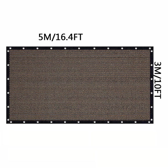 90% Sun Block Shade Cloth with Grommets for Garden, Patio, Pergola, and Outdoor Sun Protection Cover