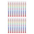 thumbnail image 1 of Uxcell Stacking Crayons, 20 Pack 10 Colors Stackable Round Drawing Crayons, 1 of 6