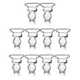 thumbnail image 2 of 10Pcs Womens Leg Suspender Buckle Garter Belt Hold Stocking Belt Clips 26mm, 2 of 5