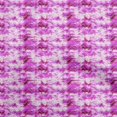 thumbnail image 1 of oneOone Polyester Spandex Fuschia Pink Fabric Abstract Zigzag Sewing Craft Projects Fabric Prints By Yard 56 Inch Wide, 1 of 4