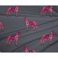 thumbnail image 4 of oneOone Polyester Lycra Fabric Horse Block Decor Fabric Printed BTY 56 Inch Wide, 4 of 4