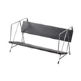 thumbnail image 2 of Siruishop Desktop Bookshelf Display Shelf Wood Storage Rack for Bedroom Nursery Office Black, 2 of 8