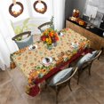 thumbnail image 4 of Fall Tablecloth, Fall Tablecloths for Rectangle Tables, Fall Table Cloths Rectangle 60 x 120 Inch, Autumn Pumpkin Thanksgiving Tablecloth, 4 of 4