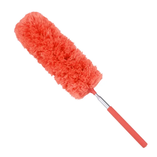 Brosse à Poussière Réglable en Microfibre Extensible pour Nettoyage de Voiture Bureau Cuisine