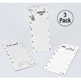 thumbnail image 4 of Inkdotpot Lot de 3 Blocs-Notes Magnétiques pour Réfrigérateur pour Liste de Choses à Faire - Blocs Mémo Magnétiques pour Réfrigérateur - (50 Feuilles Chacun) - Sl, 4 of 7