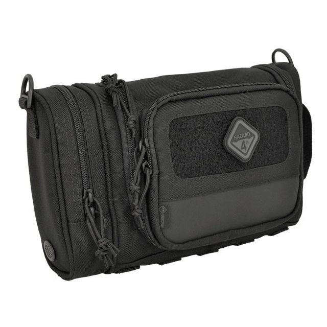 Hazard 4 RVL-CRD-BLK Trousse de Toilette de Camping Robuste pour Toilettage, Noir