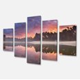thumbnail image 2 of Quiet Lake Mirroring the Sky - Landscape Canvas Art Print, 2 of 3
