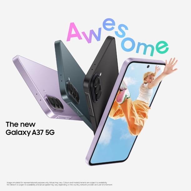 【SIMフリー】Galaxy A37 5G｜8/256GB｜バイオレット【新品】 Samsung Galaxy A37 5G (256GB Storage, 8GB RAM) Ai Smartphone