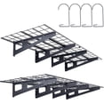 thumbnail image 2 of Garage Storage Shelving  Pack  x ft Heavy Duty Garage Shelves Wall Mounted  lbs Load Capacity(Total) Garage Storage Rack Floating Shelves  Suitable for Shop  Shed  Garage Storage, 2 of 2