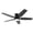 Matte Black-5, variant on VAGIZM 52 Inch Flush Mount Ceiling Fan with Light - 5 Blades Ceiling Fan for Living Room and Bedroom - 5000 CFM - Quiet DC Motor - Dimmable - Reversible Function - Light Wood Tone