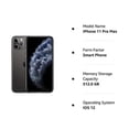 thumbnail image 2 of Pre-Owned Apple iPhone 11 Pro Max - Carrier Unlocked - 512GB Space Gray (Good), 2 of 2