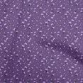 thumbnail image 1 of oneOone Georgette Viscose Purple Fabric Floral Craft Projects Decor Fabric Printed By The Yard 42 Inch Wide, 1 of 5