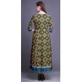 thumbnail image 3 of Bimba Printed Anarkali DressForWomen Indian Kurti Sleeveless Flared Kurta, 3 of 6