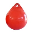 thumbnail image 2 of Balle de Bateau Quai Pare-Chocs Rond Ancre Bouée Amarrage Protection de Bouée Être Utilisé Enfants Anti-Collision pour Voiliers, Pêche, Rouge 30x35cm 2.8cm, 2 of 8