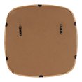 thumbnail image 4 of Kate and Laurel Prema Soft Round Square Modern Wall Mirror, Natural Brown, 26 x 26, Framed Rounded Square Mango Wood Mirror for Minimal Home Decor, 4 of 9