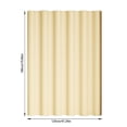 thumbnail image 4 of Sentmoon Curtain Shower Bathroom Shower Curtain Proof Printed Shower Curtain Bathroom Curtain Toilet Partition Curtain No Need To Punch Holes To Provide Hook Yellow, 4 of 10