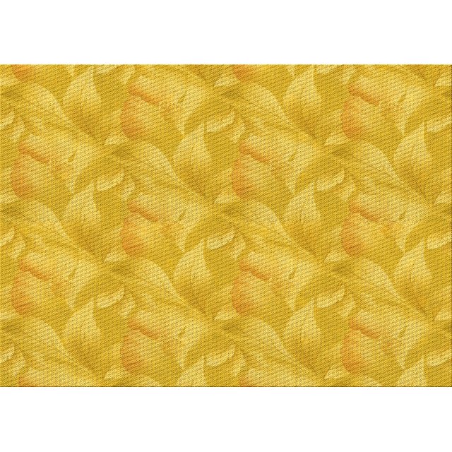 Ahgly Company Tapis Rectangulaire Lavable en Machine Intérieur Transitionnel Or Jaune, 8 Pieds x 12 Pieds
