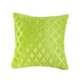 thumbnail image 2 of Housse de Coussin Peluche Housse de Coussin Lombaire de Sofa Décoration Maison Uni Coloré, 2 of 2