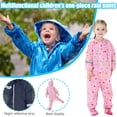 thumbnail image 1 of Unisex Kids Hooded Jacket Wind And Waterproof Raincoat For Girls Boys Mask, 1 of 7