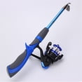 thumbnail image 1 of Winter Carbon Fiber Rod Ice Fishing Rod Superhard Boat Ice Fly Lure With Fishing Reel Fishing Tackle Set ,Rigid Aluminum Skeletal Frame, 1 of 7