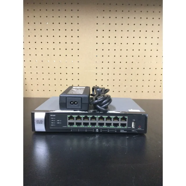 Used CISCO RV325-K9-NA RV325-K9 Dual Gigabit WAN VPN Router
